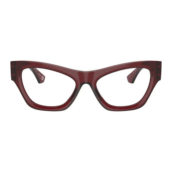 NWT BURBERRY EYEGLASSES BORDEAUX CAT EYE WOMEN EYEWEAR BURBERRY - Picture 2 of 3